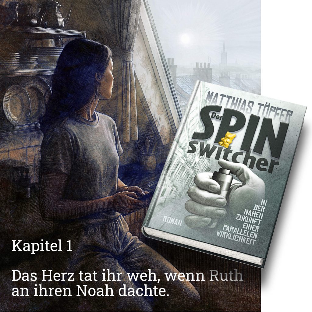 Werbeanzeige Der Spinswitcher | Roman von Matthias Töpfer