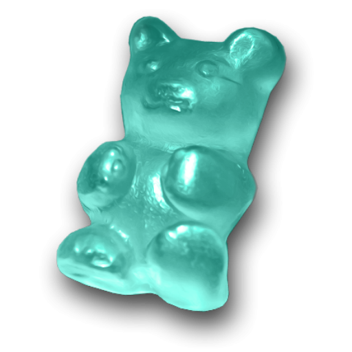 Grüner Gummibär | Symbol der Landingpage matthias Töpfer